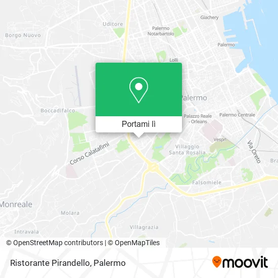 Mappa Ristorante Pirandello