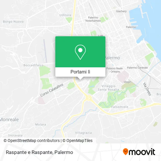 Mappa Raspante e Raspante