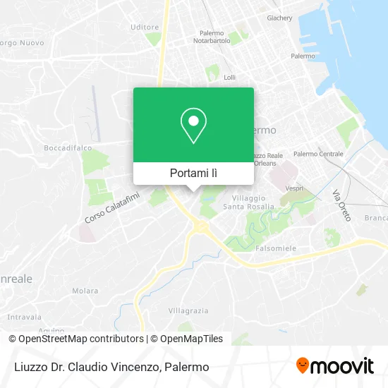 Mappa Liuzzo Dr. Claudio Vincenzo
