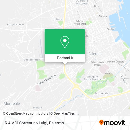 Mappa R.A.V.Di Sorrentino Luigi