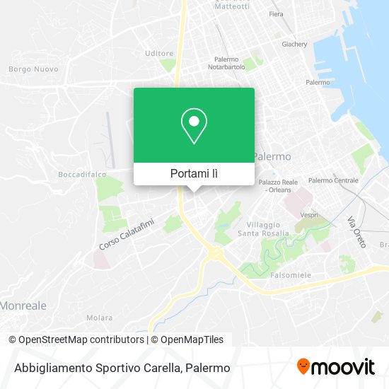 Mappa Abbigliamento Sportivo Carella