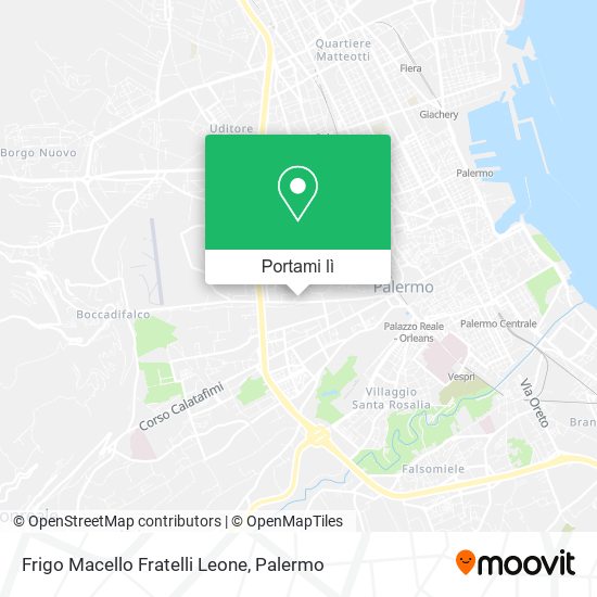 Mappa Frigo Macello Fratelli Leone