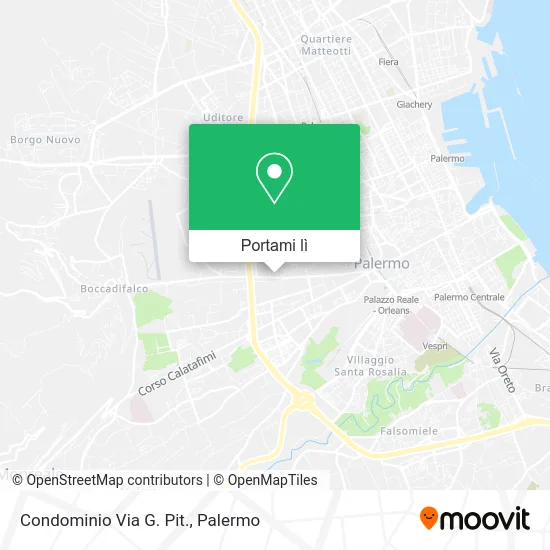 Mappa Condominio Via G. Pit.