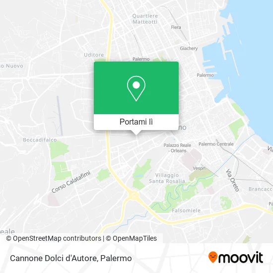 Mappa Cannone Dolci d'Autore