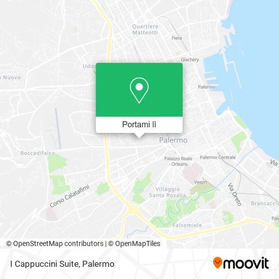 Mappa I Cappuccini Suite