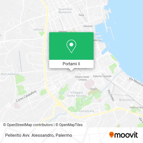 Mappa Pellerito Avv. Alessandro