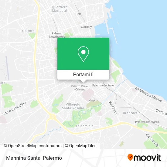Mappa Mannina Santa