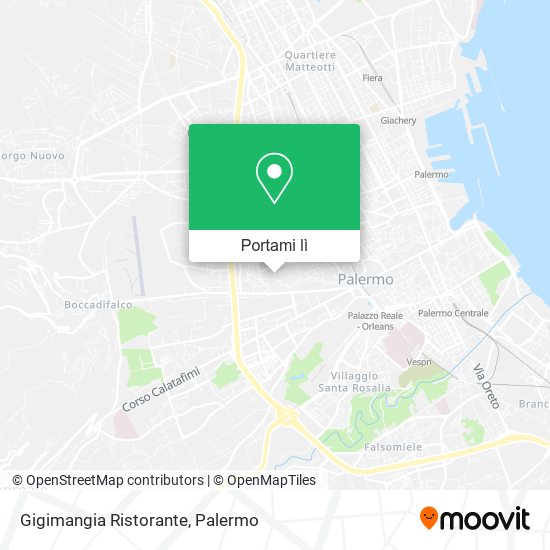 Mappa Gigimangia Ristorante