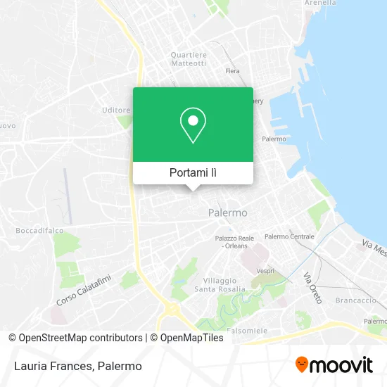 Mappa Lauria Frances