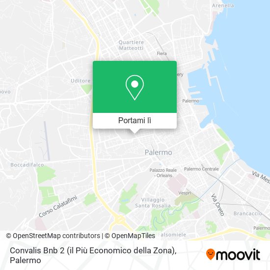 Mappa Convalis Bnb 2 (il Più Economico della Zona)
