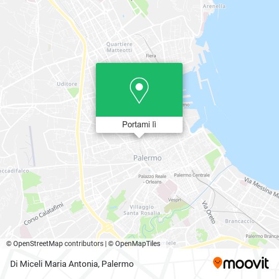 Mappa Di Miceli Maria Antonia