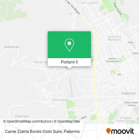 Mappa Carne Zzeria Bovini Ovini Suini