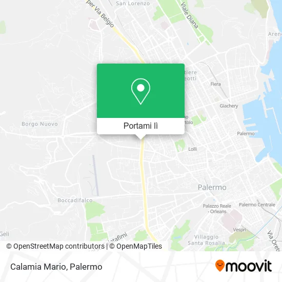 Mappa Calamia Mario