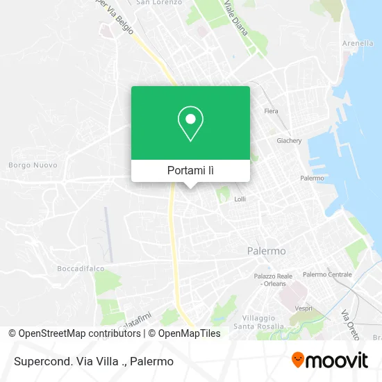 Mappa Supercond. Via Villa .