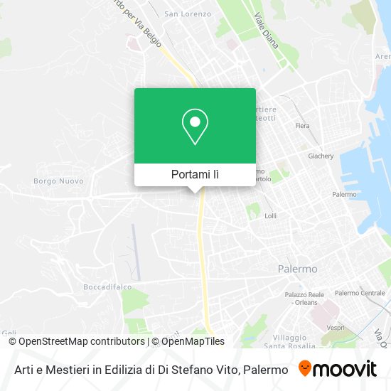 Mappa Arti e Mestieri in Edilizia di Di Stefano Vito