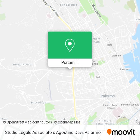 Mappa Studio Legale Associato d'Agostino Davì