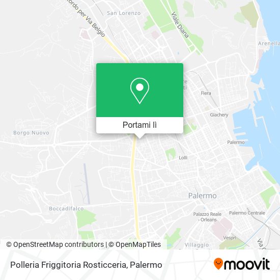 Mappa Polleria Friggitoria Rosticceria
