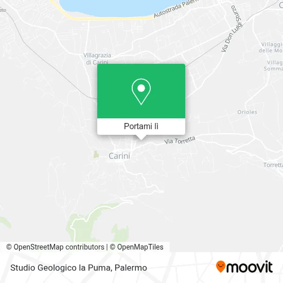 Mappa Studio Geologico la Puma