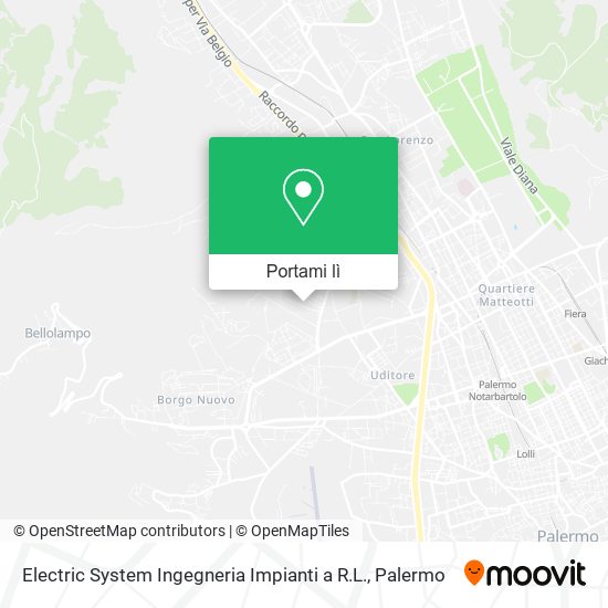 Mappa Electric System Ingegneria Impianti a R.L.