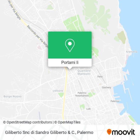 Mappa Giliberto Snc di Sandro Giliberto & C.