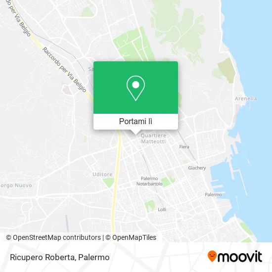 Mappa Ricupero Roberta