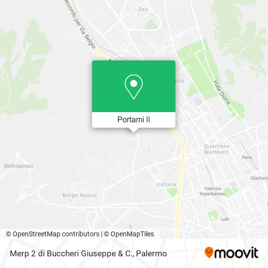 Mappa Merp 2 di Buccheri Giuseppe & C.