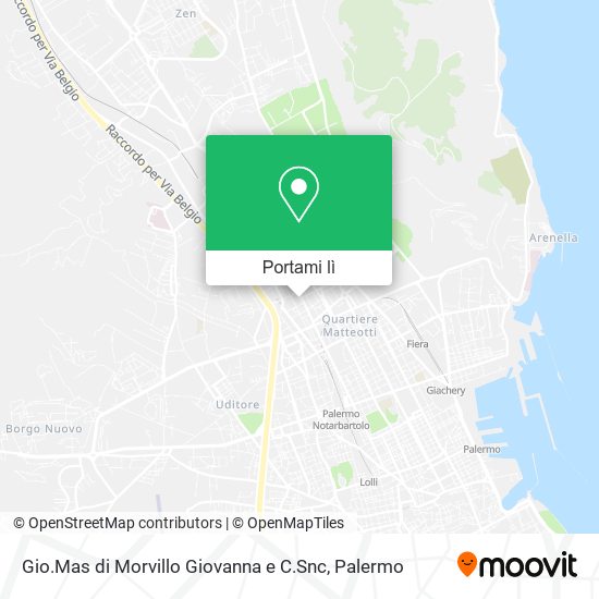 Mappa Gio.Mas di Morvillo Giovanna e C.Snc