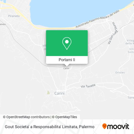 Mappa Gout Societa' a Responsabilita' Limitata