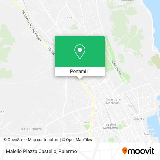 Mappa Maiello Piazza Castello