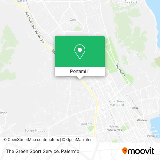 Mappa The Green Sport Service