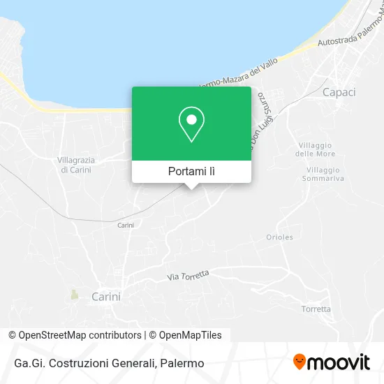 Mappa Ga.Gi. Costruzioni Generali
