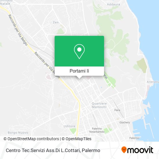 Mappa Centro Tec.Servizi Ass.Di L.Cottari
