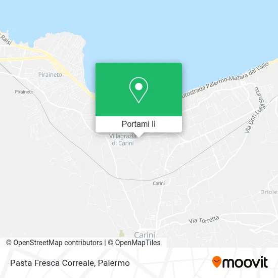 Mappa Pasta Fresca Correale