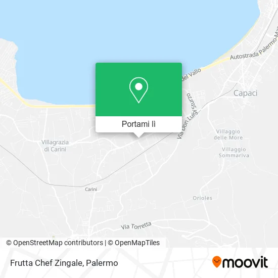 Mappa Frutta Chef Zingale