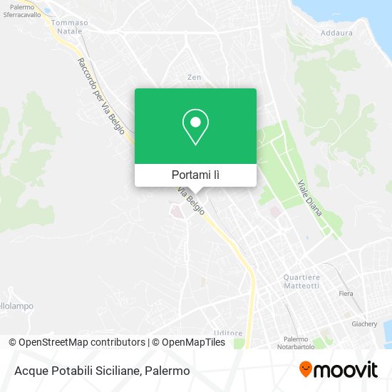 Mappa Acque Potabili Siciliane