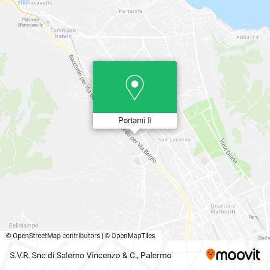 Mappa S.V.R. Snc di Salerno Vincenzo & C.