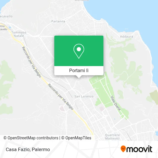 Mappa Casa Fazio