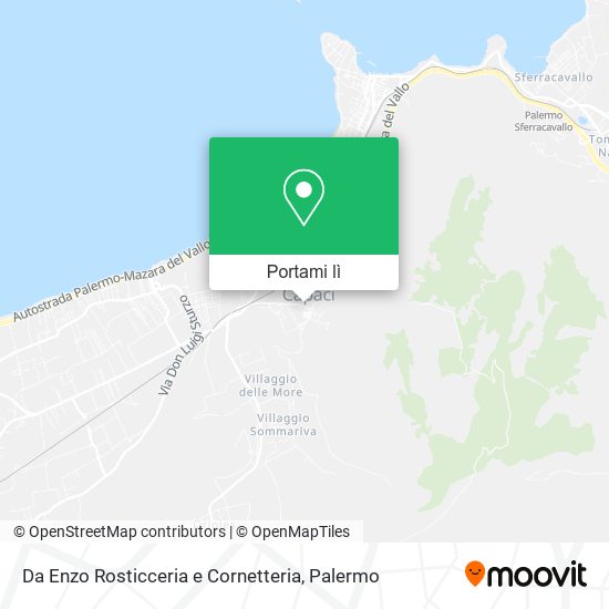 Mappa Da Enzo Rosticceria e Cornetteria