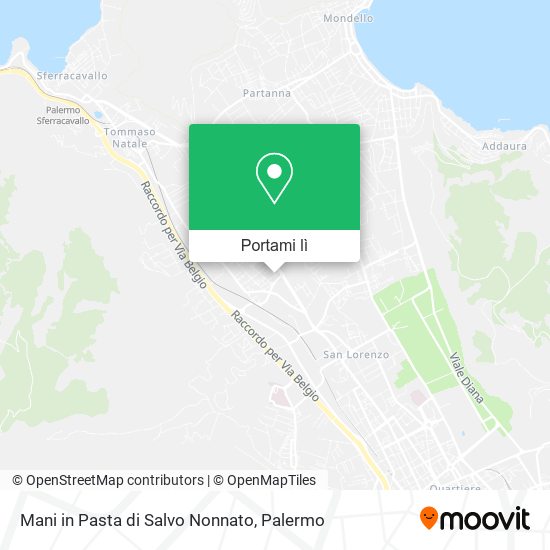 Mappa Mani in Pasta di Salvo Nonnato