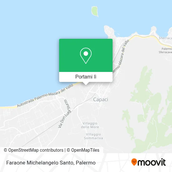 Mappa Faraone Michelangelo Santo