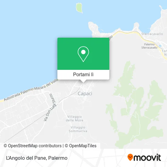 Mappa L'Angolo del Pane