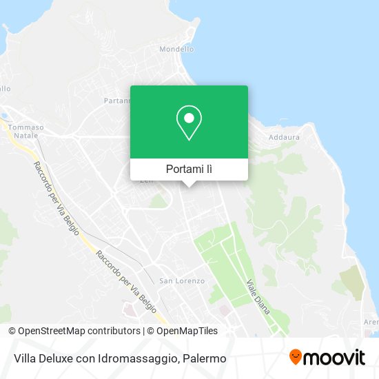 Mappa Villa Deluxe con Idromassaggio