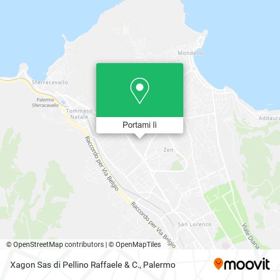 Mappa Xagon Sas di Pellino Raffaele & C.