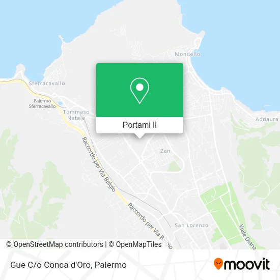 Mappa Gue C/o Conca d'Oro