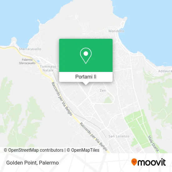 Mappa Golden Point