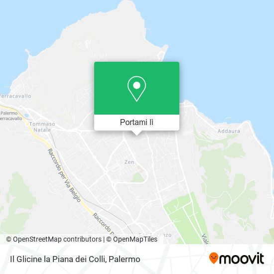 Mappa Il Glicine la Piana dei Colli