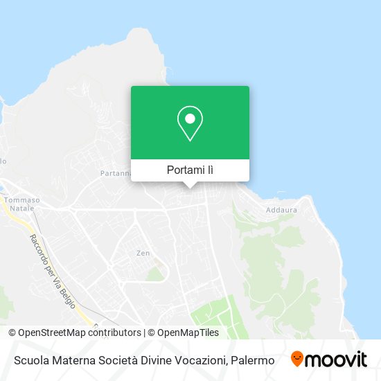 Mappa Scuola Materna Società Divine Vocazioni