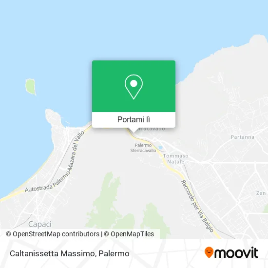 Mappa Caltanissetta Massimo