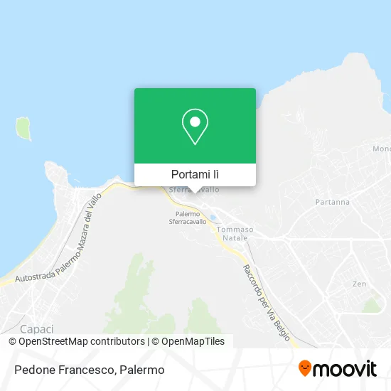 Mappa Pedone Francesco