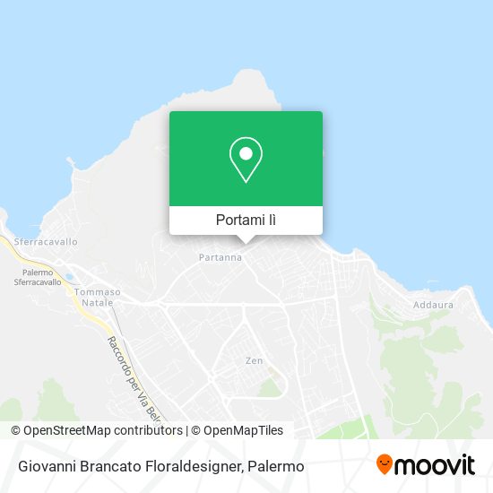 Mappa Giovanni Brancato Floraldesigner